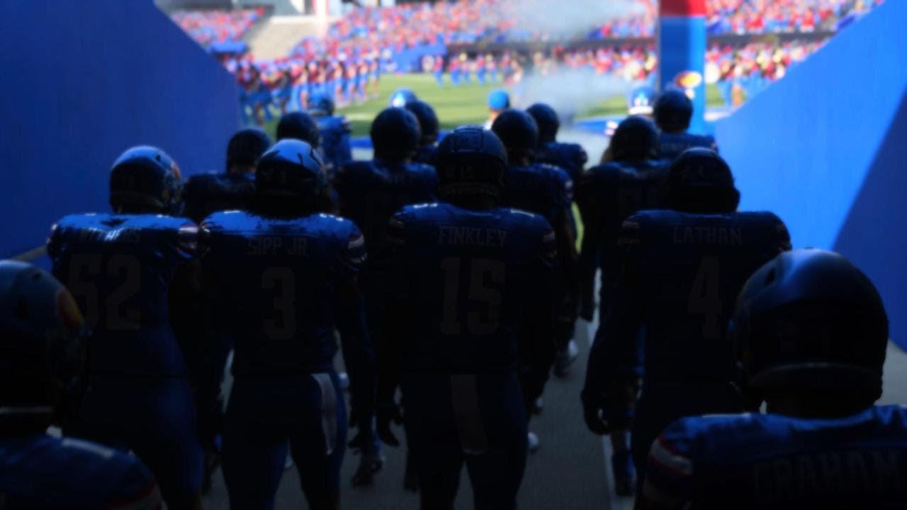 2025 Big 8 Week 0 Liberty Flames vs Kansas Jayhawks 1st Half Simulation