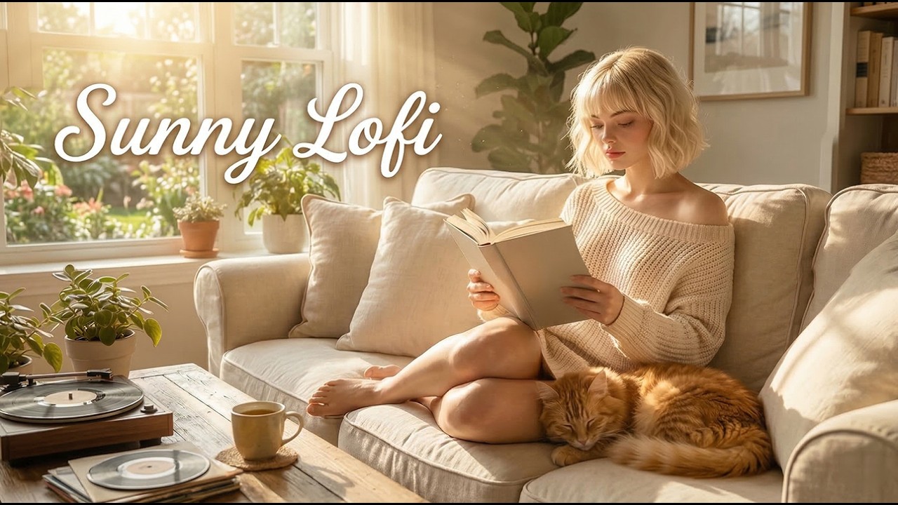 Sunny Lofi R&B ☀️ Upbeat Beats for a Productive & Happy Day
