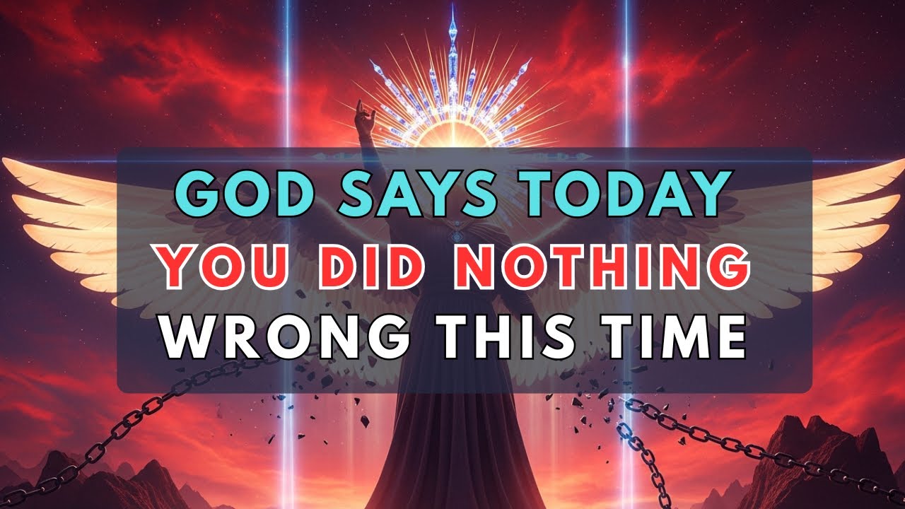 CHOSEN ONE, GOD SAYS “STOP APOLOGIZING” – YOU DID NOTHING WRONG THIS TIME💪