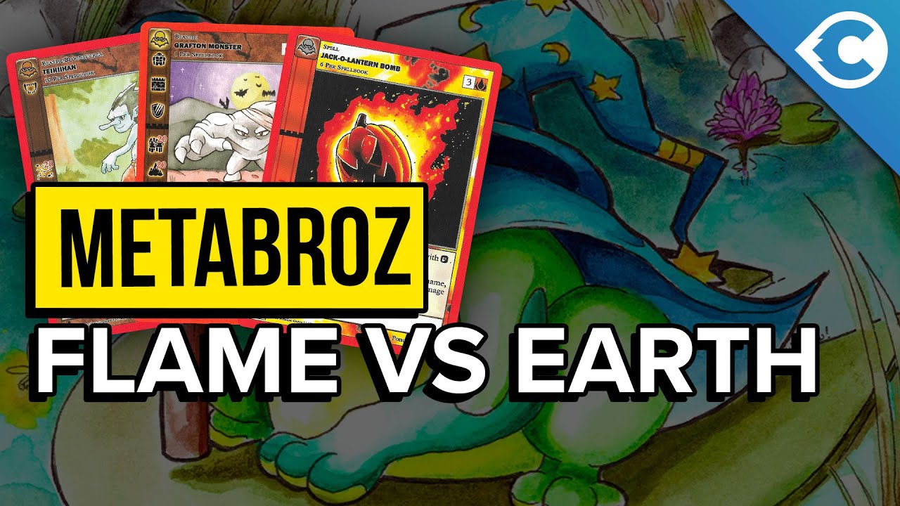 Flame Aura Burn vs Earth Aura Midrange - MetaZoo Gameplay | MetaBroz