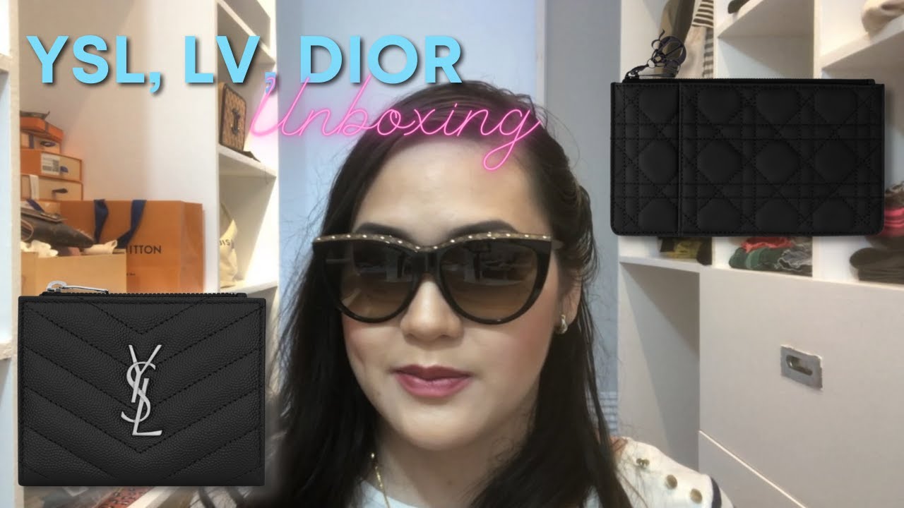 LV, Dior, YSL SLG Unboxing | Kim Chronicles