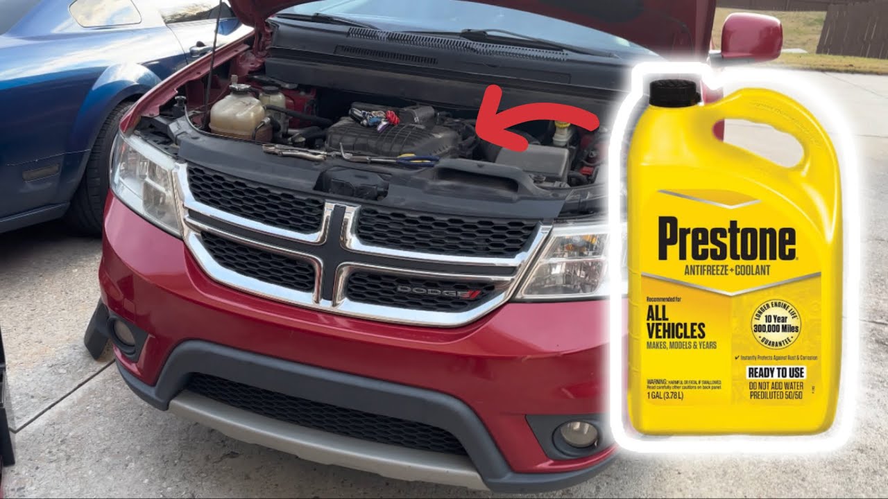 Как прокачать систему охлаждения на Dodge Journey