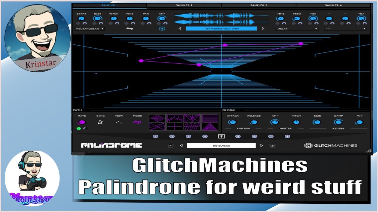 GlitchMachines Palindrome, more glitch/granular