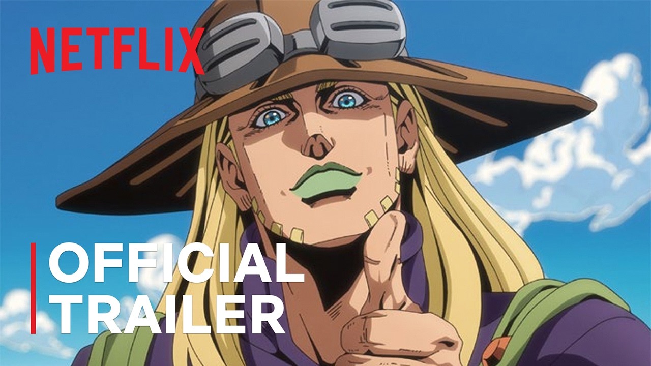 STEEL BALL RUN JoJo's Bizarre Adventure 2nd STAGE | Official Trailer | Netflix Anime