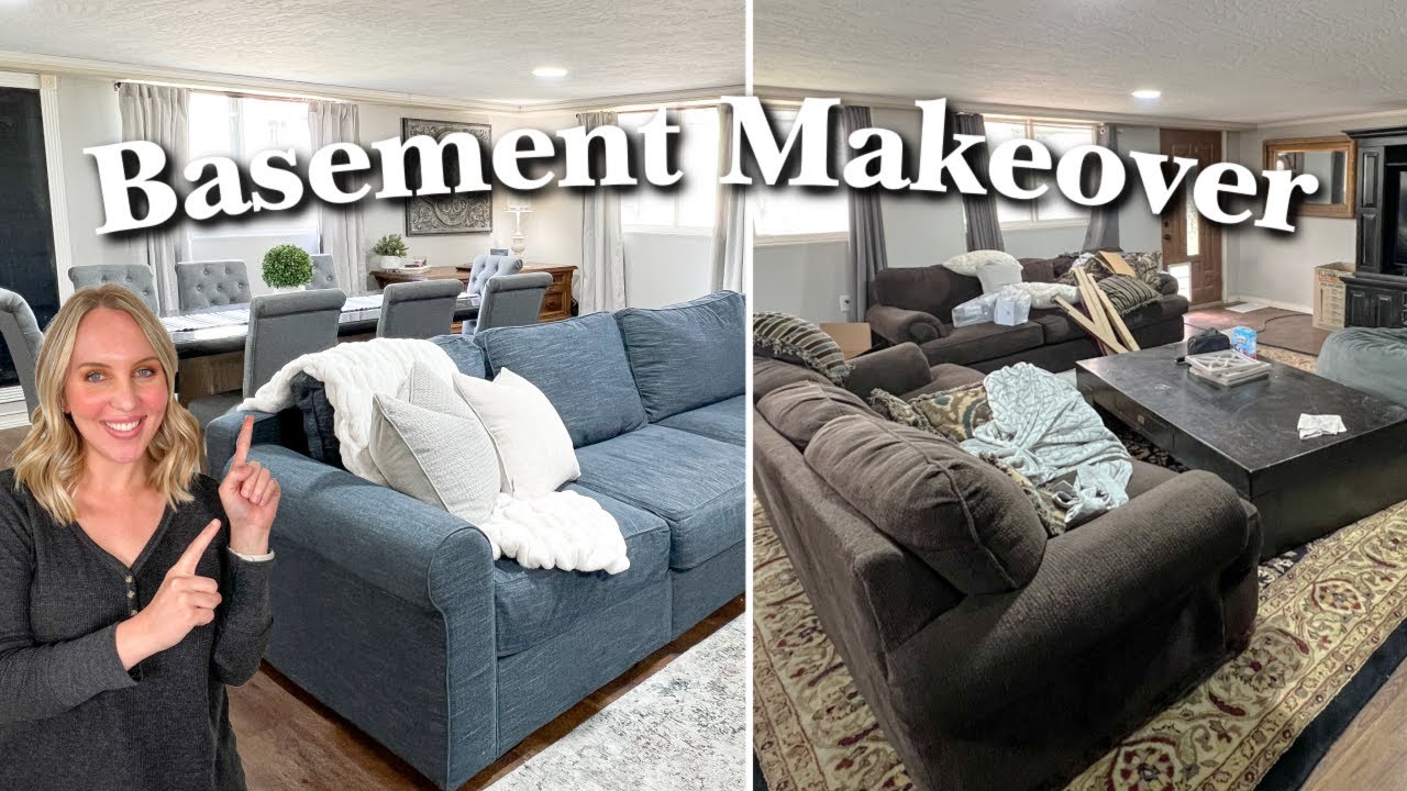 BASEMENT MAKEOVER