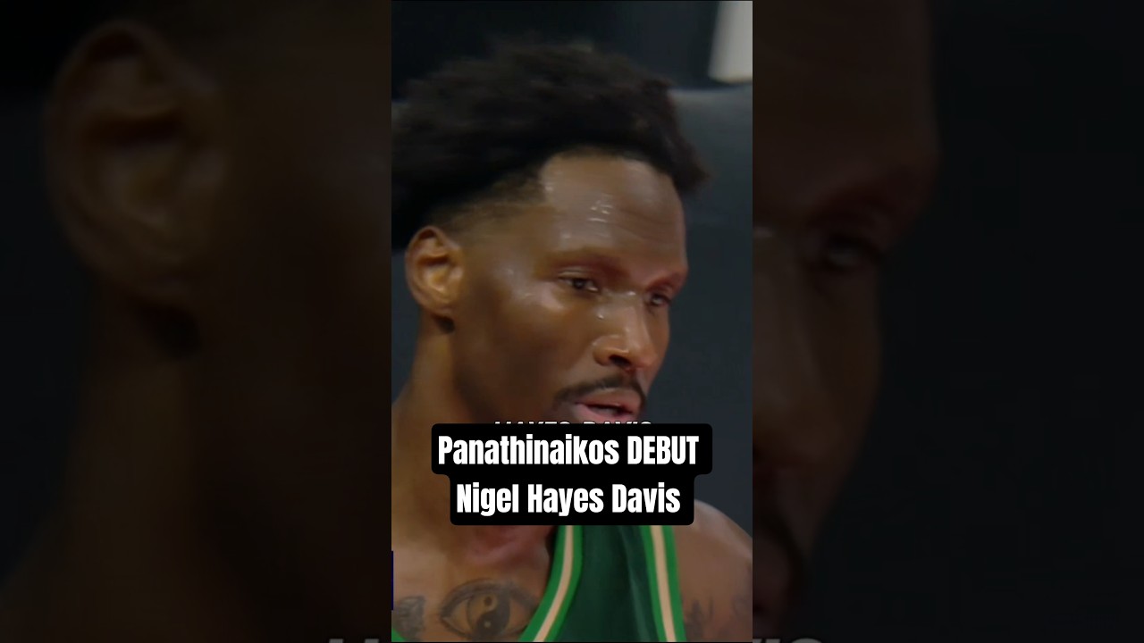 DEBIUT Panathinaikosa | Nigela Hayesa Davisa | ŚLEDZENIE punkt&oacute;w