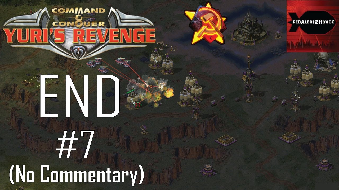 C&C: RA2: Yuri's Revenge - Soviet Campaign Playthrough Part 7 FINAL (Head Games, No Commentary)