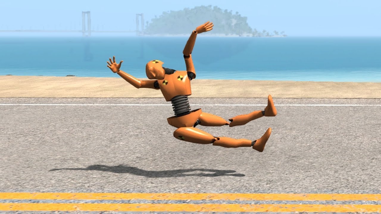 Beamng drive - Simulating Mach 1 Winds (761.21 mph)
