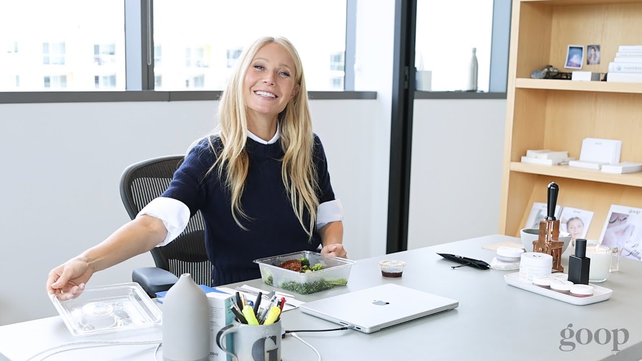 Inside Gwyneth Paltrow's Light-Filled goop Office