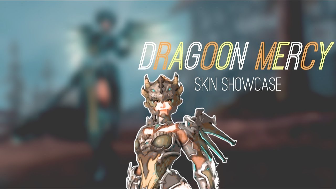 Dragoon Mercy (Practice range showcase) with and w/o golden weapon