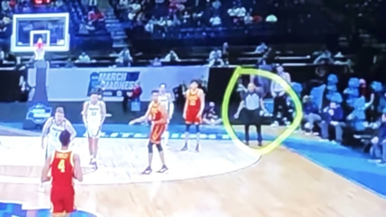 Basketball Referees Collapses