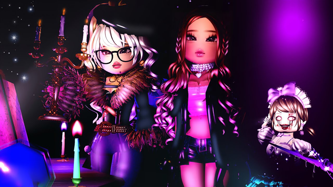 The Duvessa Manor 💔🔪 Royale High Horror Mini Movie || ROBLOX