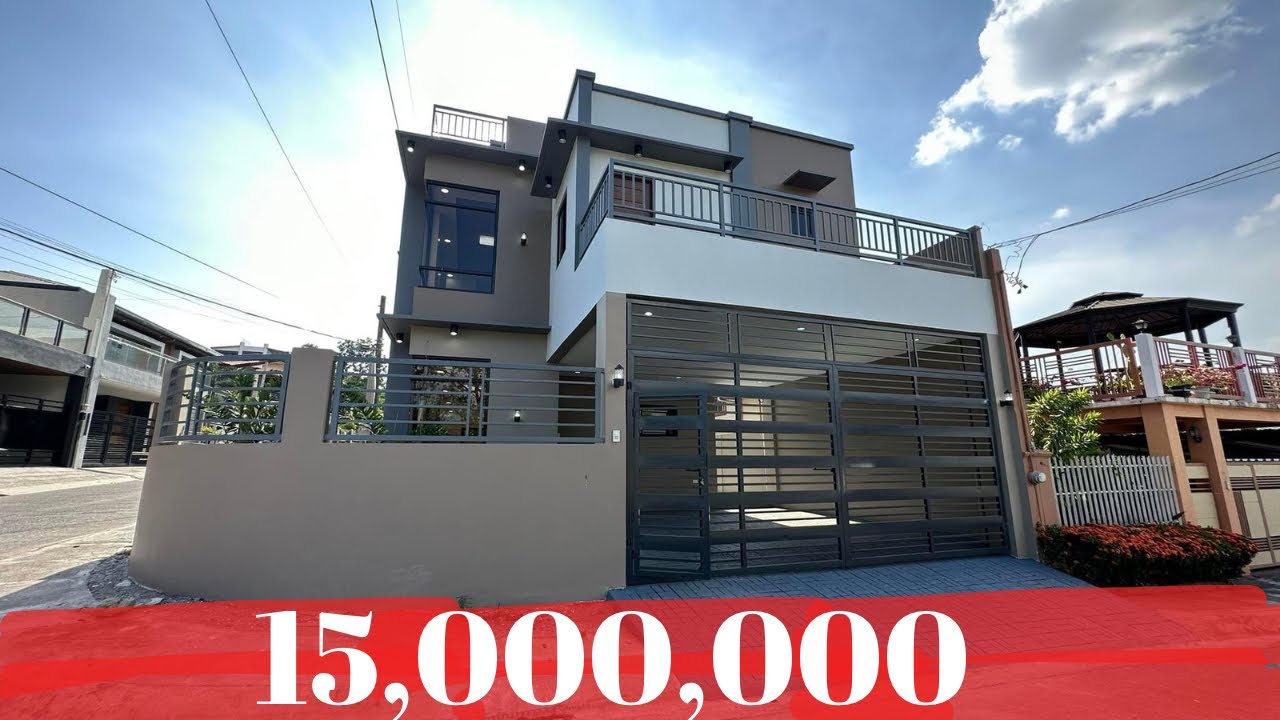 DHM #306| Inside a Beautiful 5-Bedroom Home with Amazing Roof Deck View in Lower Antipolo