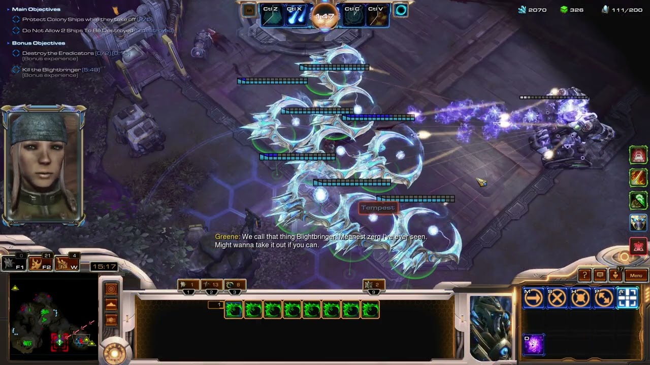 StarCraft II Co-op: Burning Evacuation Artanis Solo