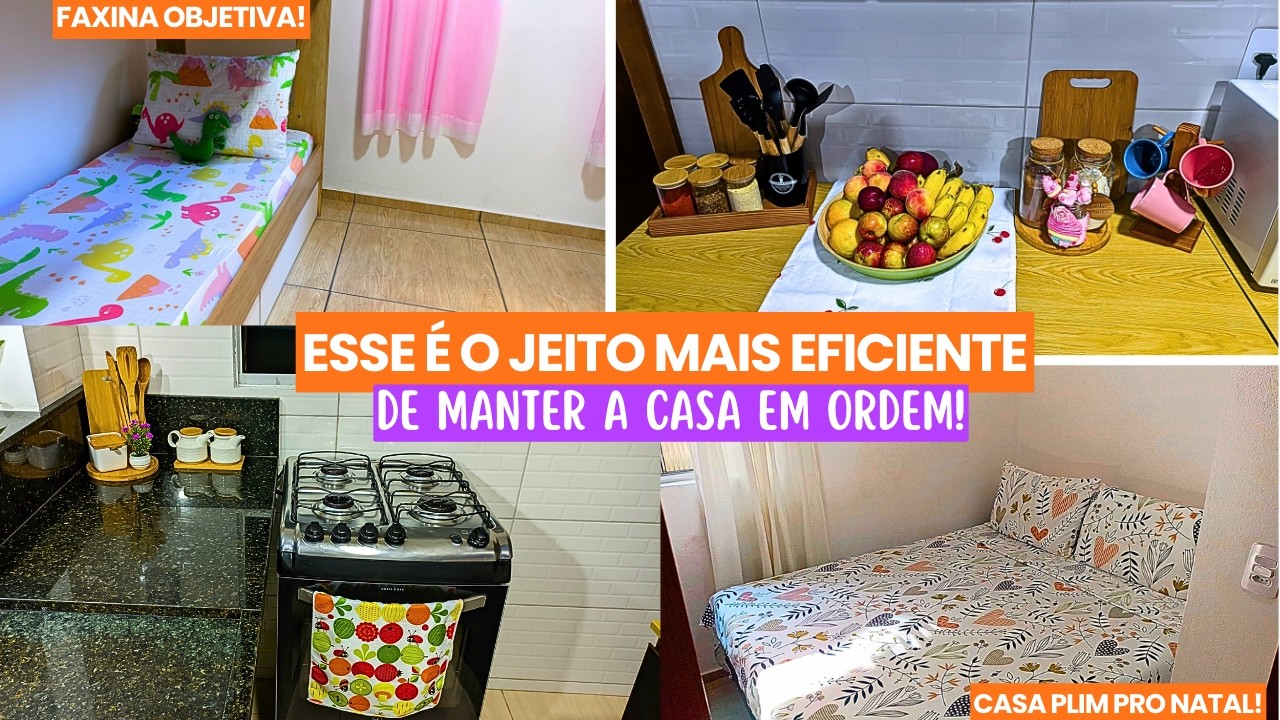 ESSE É O JEITO MAIS EFICIENTE DE MANTER A CASA EM ORDEM!🧹✨🫧