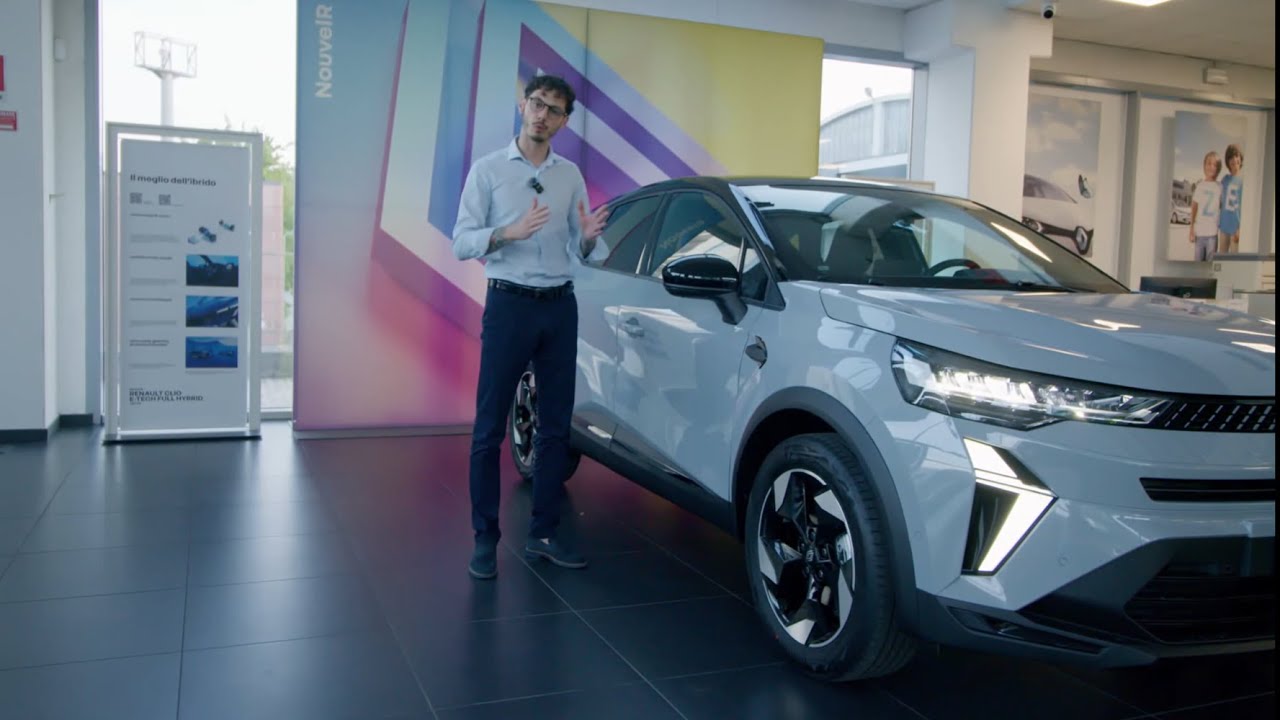 Presentazione Renault Captur Techno Concessionaria Manelli Brescia via Triumplina