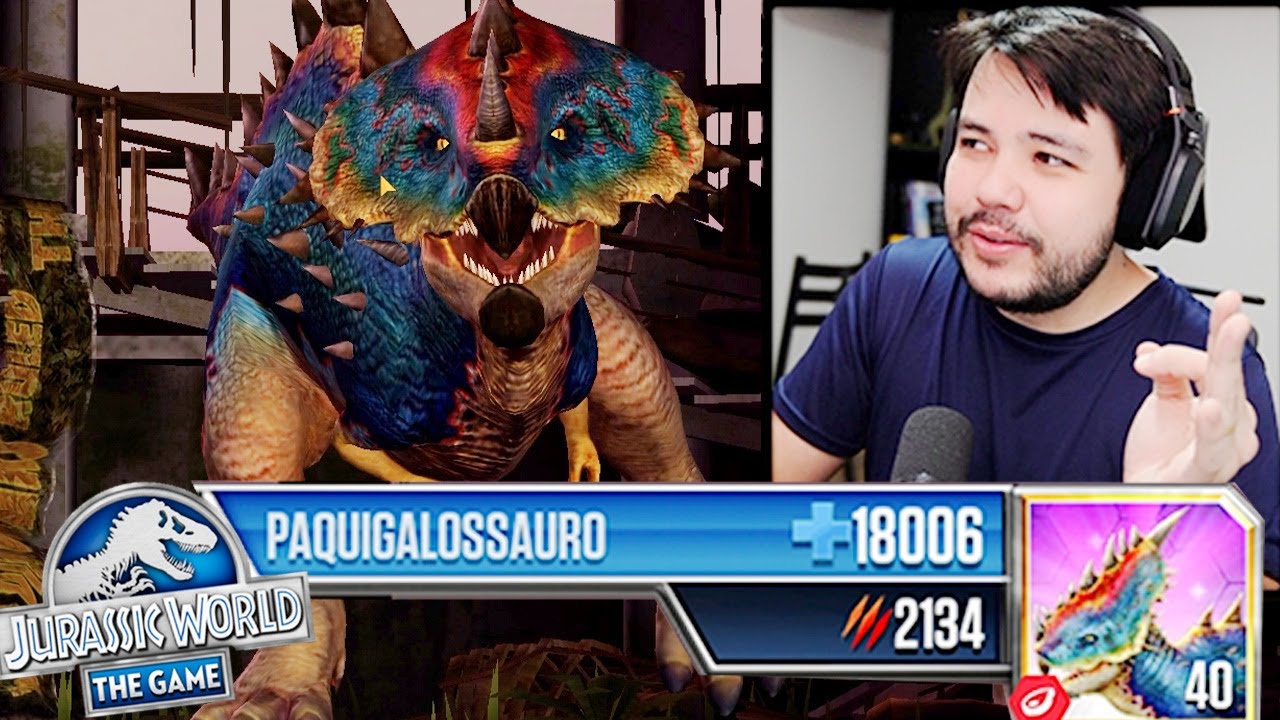 JURASSIC WORLD - Enfrentei o Dino mais FORTE! 18 MIL de VIDA! QUE ISSSOOOOOOO