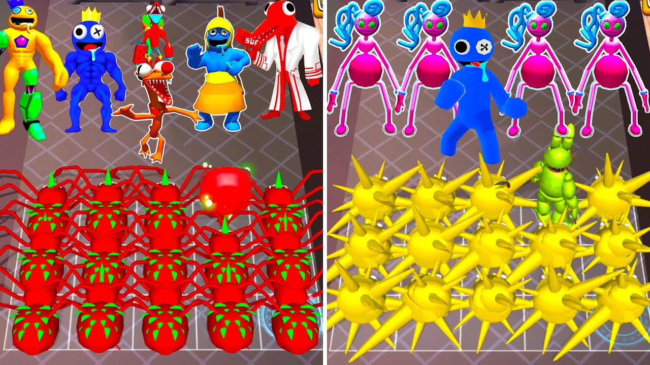 Merge Master Rainbow Friends vs Merge Monsters 100 Doors Android Gameplay