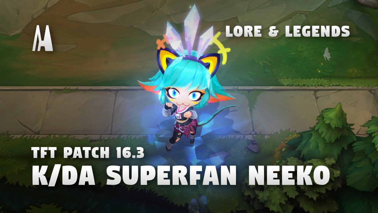 CHIBI K/DA SUPERFAN NEEKO | FINISHER, BOOM, EMOTES | TFT 16.2