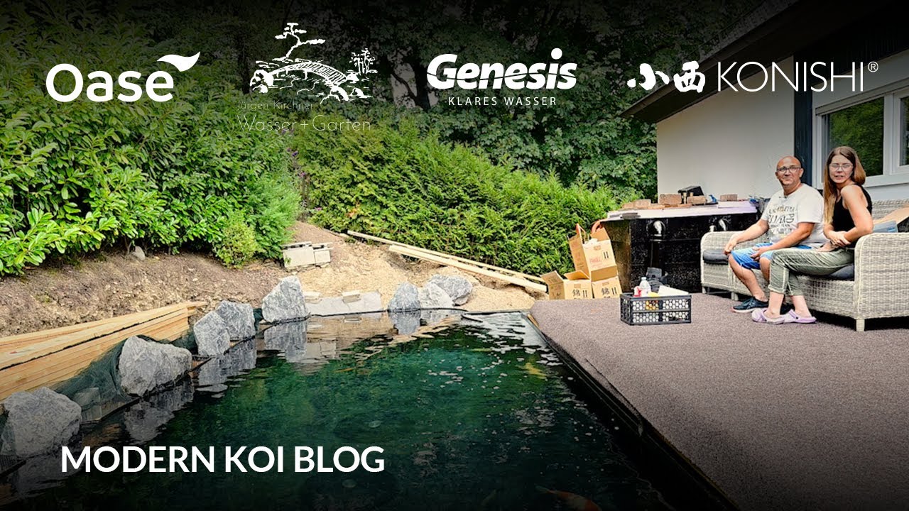 Modern Koi Blog #6141 - Eine Wasseranalyse an einem neuen Teich