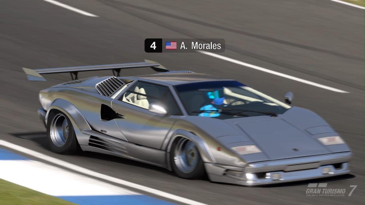 Gran Turismo 7 700pp online race Countach MR challenge