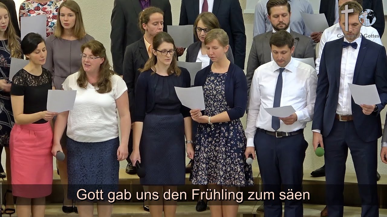 Chor - Gott gab uns den Frühling zum säen