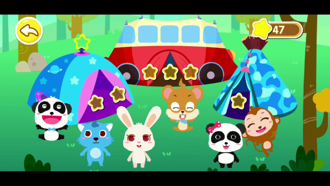 BABY PANDA IN PARK WITH FRIENDS || TOWN : LIFE
