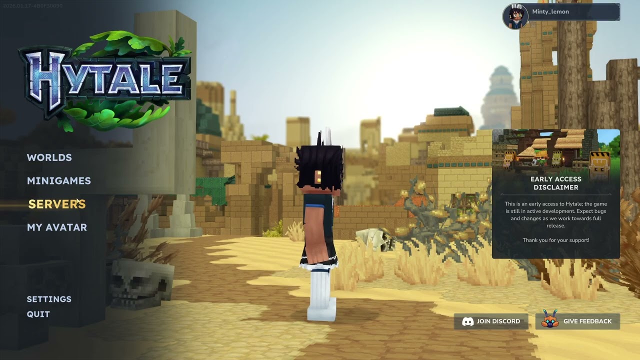 Finally Minecraft 2 | Hytale #1