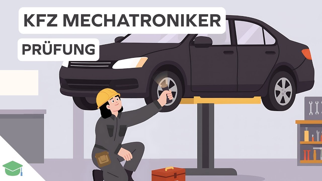 Kfz-Mechatroniker Prüfung | Wie läuft sie ab? Was kommt dran? Alles, was du wissen musst!