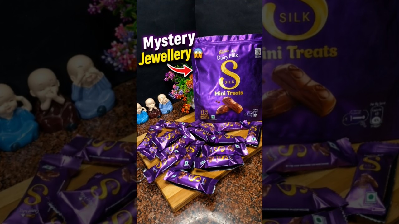 Viral Mystery Jewellery Chocolate 😳 #shorts #dairymilk #chocolate #ytshorts
