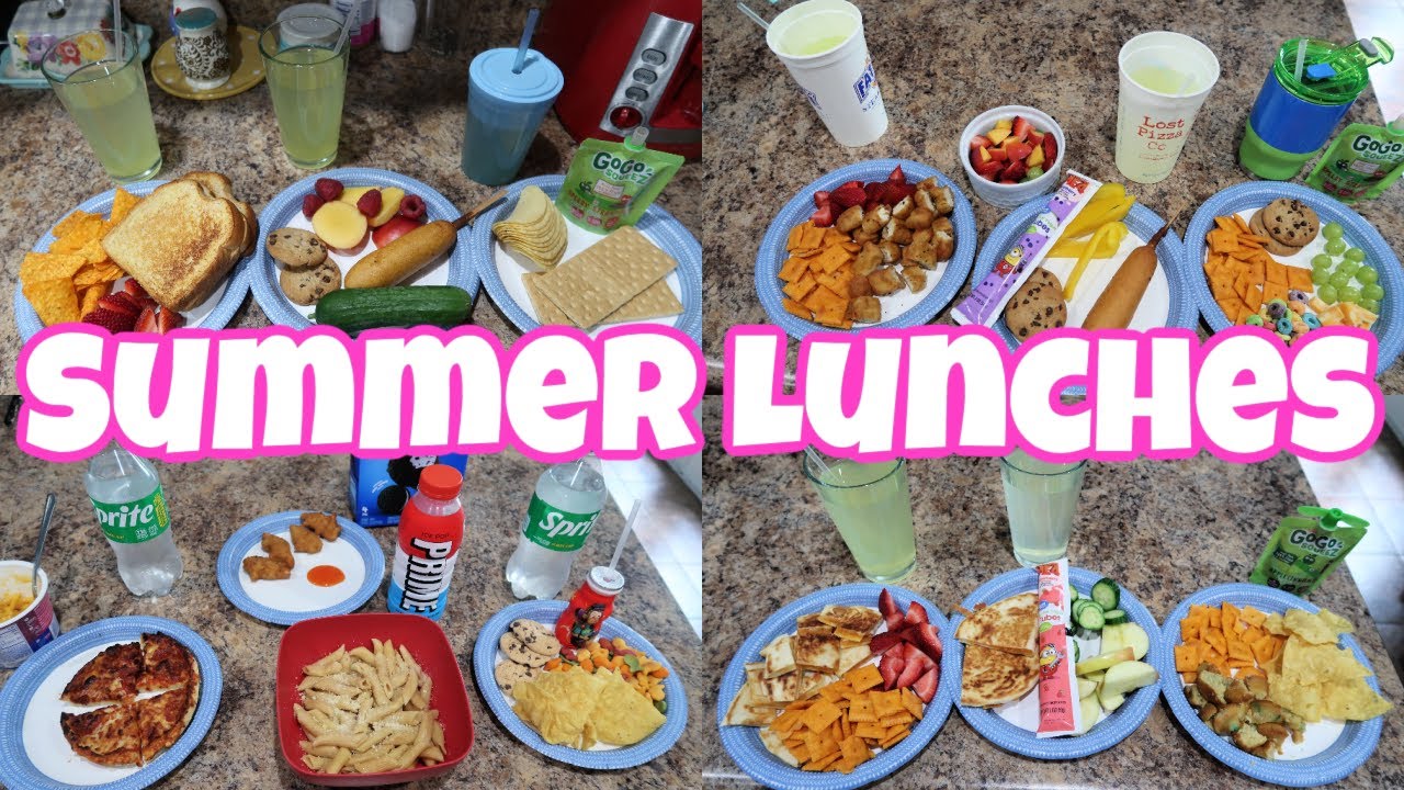 First Week of Summer Lunches | Let the Fun Begin!