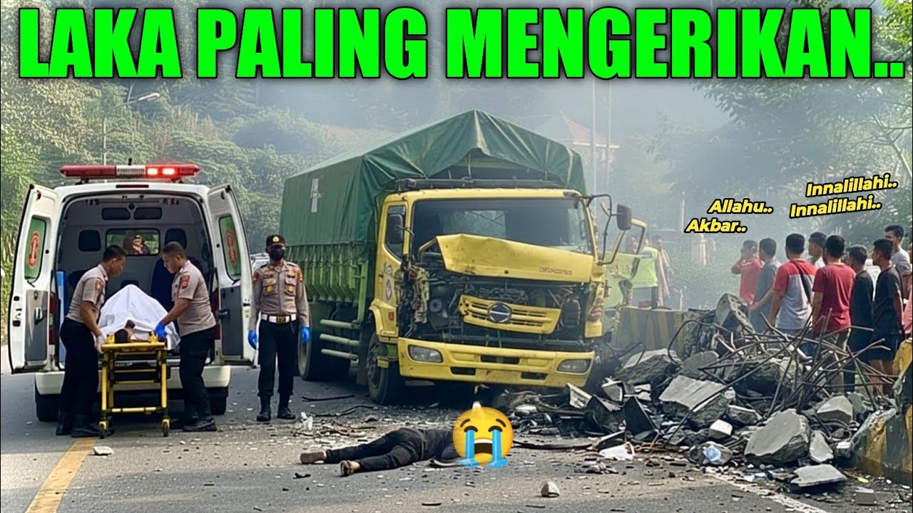 INN4LILL4HI.. BARU SAJA TERJADI !!! Tragedi Paling M3NG3RIK4N Di Tikungan Menanjak Sitinjau Lauik