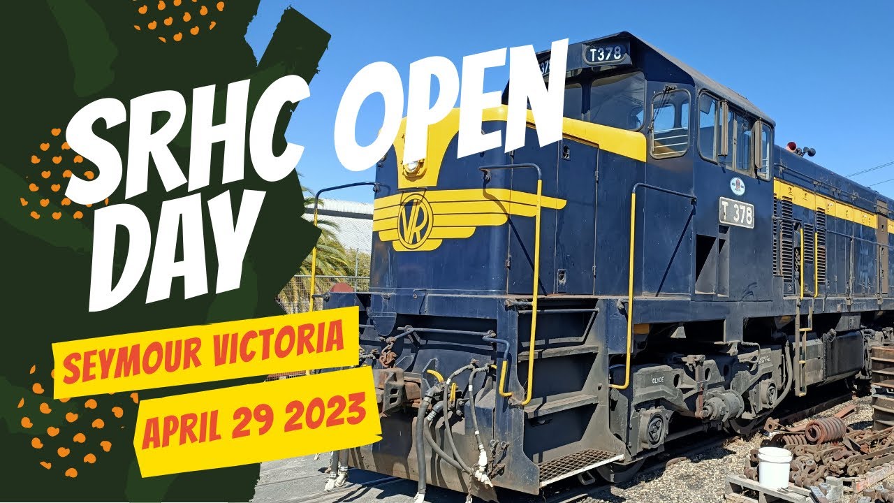 SHRC Railroad Workshop Open Day Seymour Victoria Australia 2023   4K
