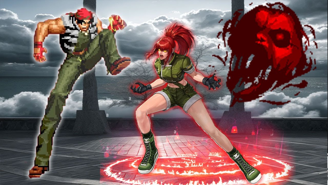 [Mugen KOF] Ralf 15 Vs Leona Heidern TEam