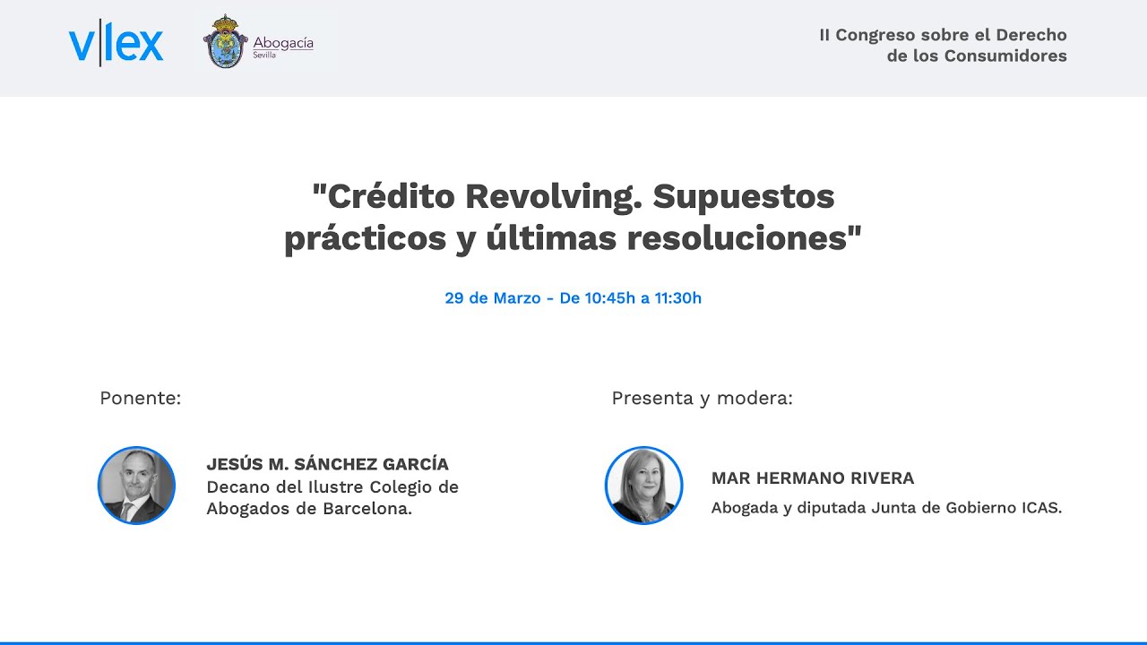 Crédito Revolving. Supuestos prácticos y últimas resoluciones