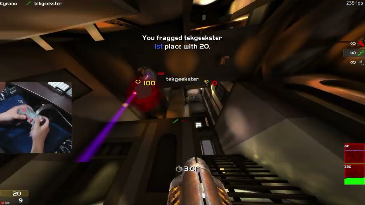 Shaking Off Rust - Quake Live with Alpakka Controller