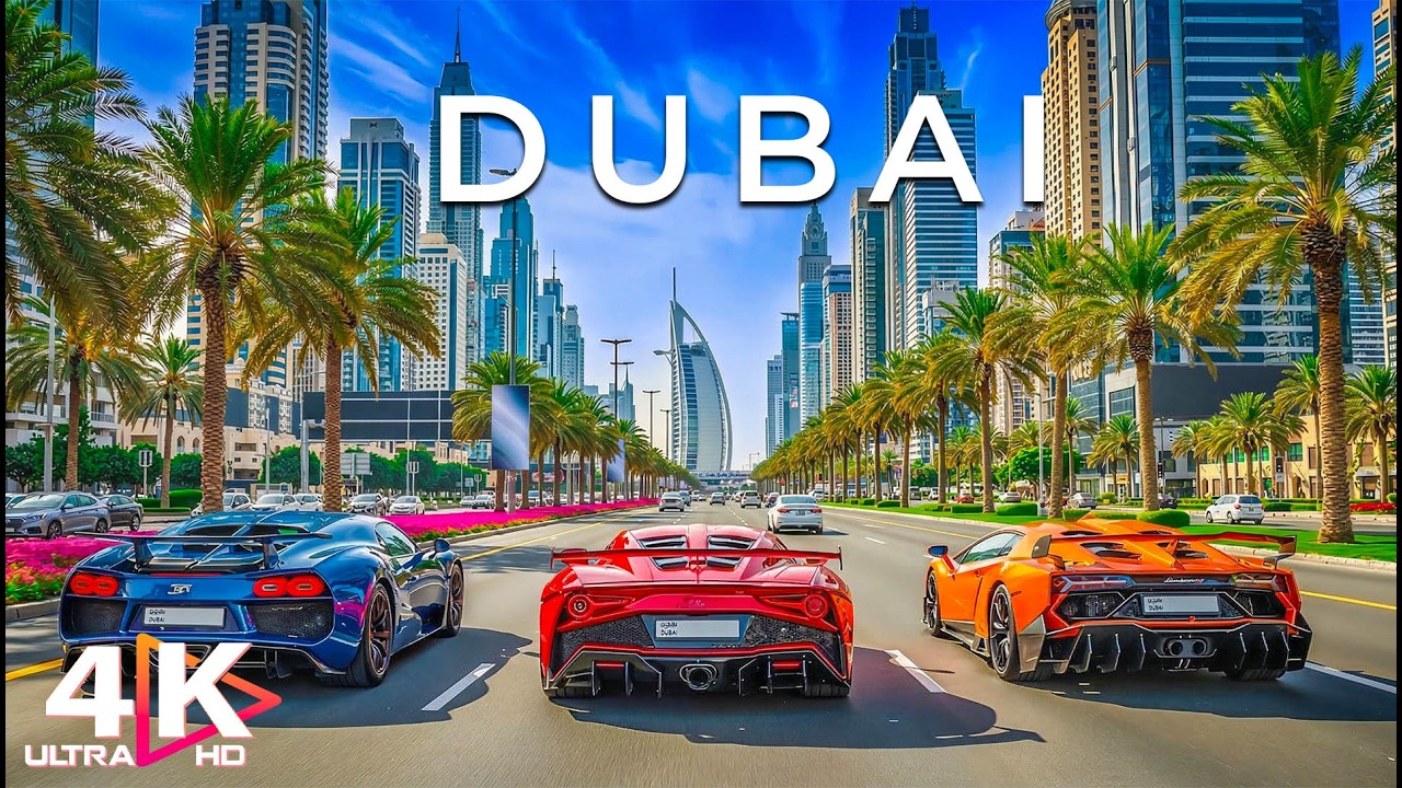 Dubai 4K 🇦🇪 The World’s Most Luxurious City – Burj Khalifa, Golden Desert & Futuristic Skyline