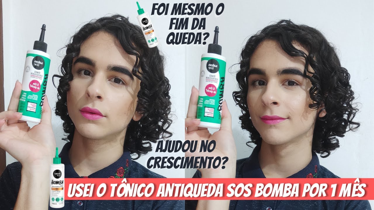 Resenha tonico capilar SOS salon line antiqueda - 1 mes de uso – Acaba com a queda? Cresce o cabelo