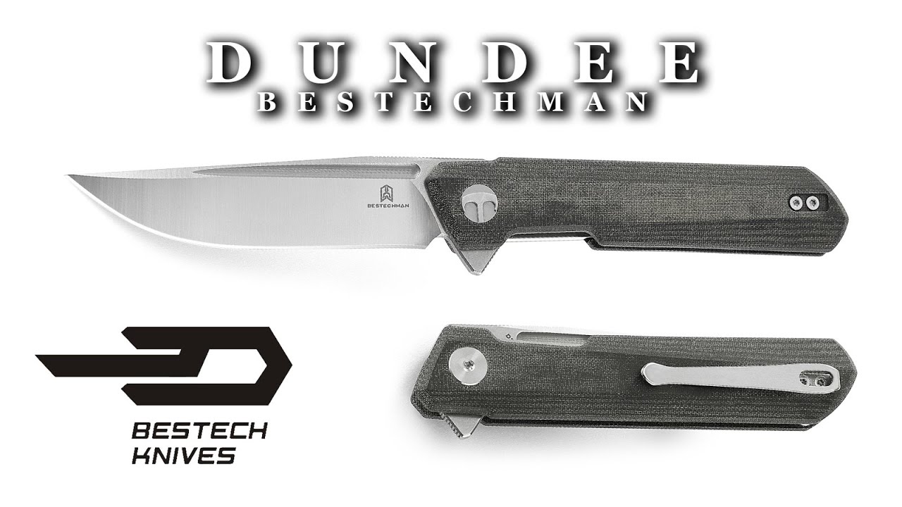 Bestechman BMK01 Dundee - Ostap Hel Design!!!  Bestech Knives Budget Friendly!!