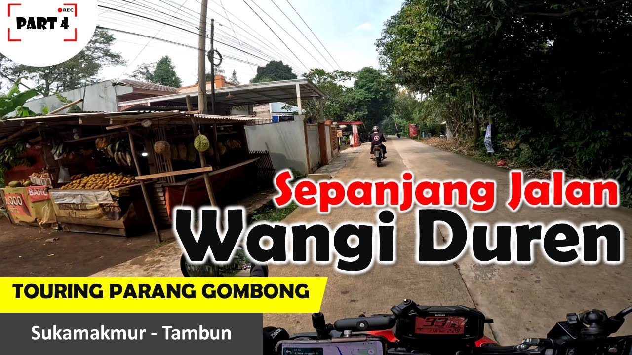 Touring Parang Gombong [Part 4] Jonggol disaat Musim Panen Durian - Suzuki Nex Crossover