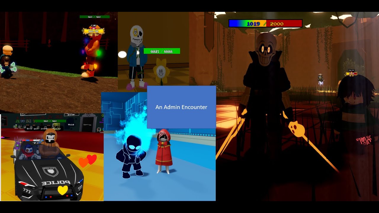 Admin/Tester Encounter Experience In Undertale Last Corridor