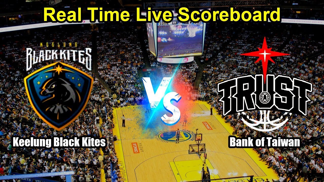 Keelung Black Kites vs Bank of Taiwan Live Score - China Super Basketball League