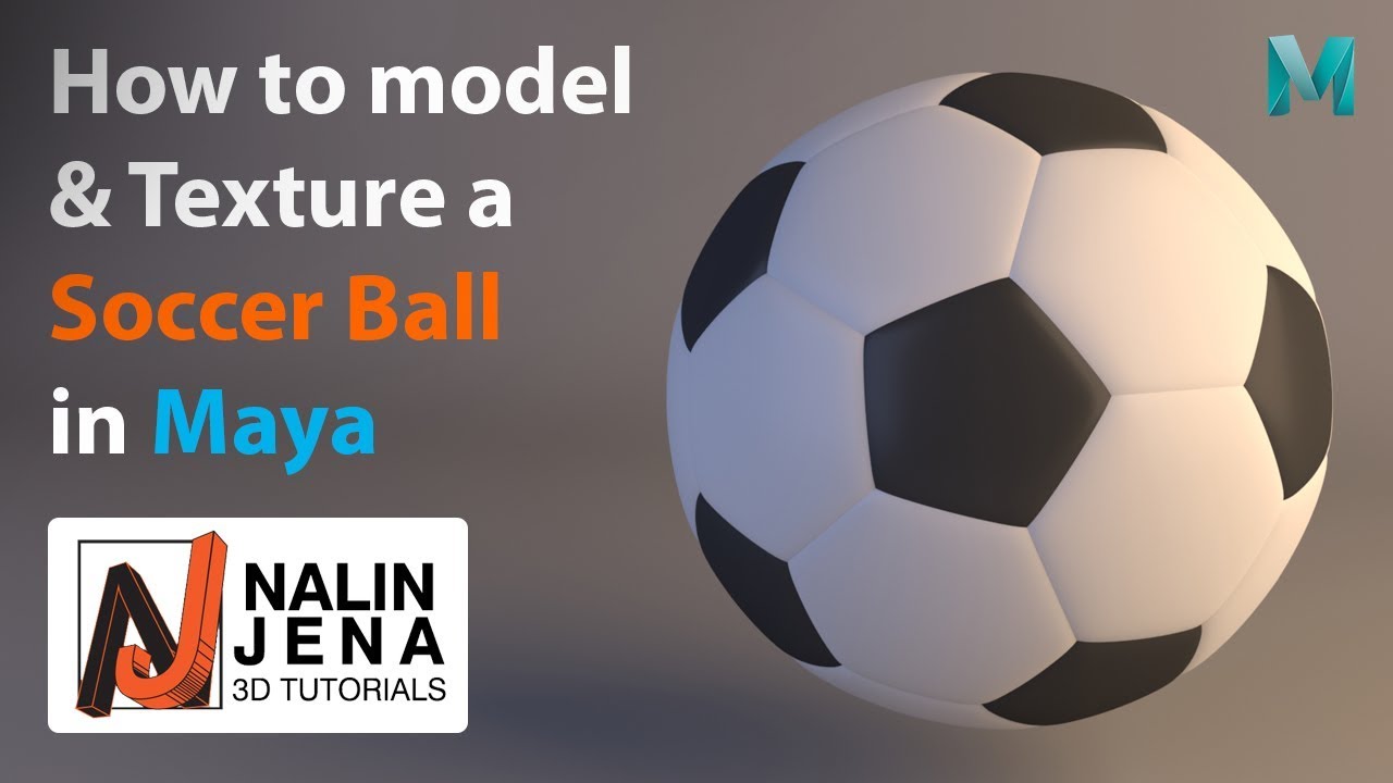 How to Model and Texture a Soccer ball in Maya