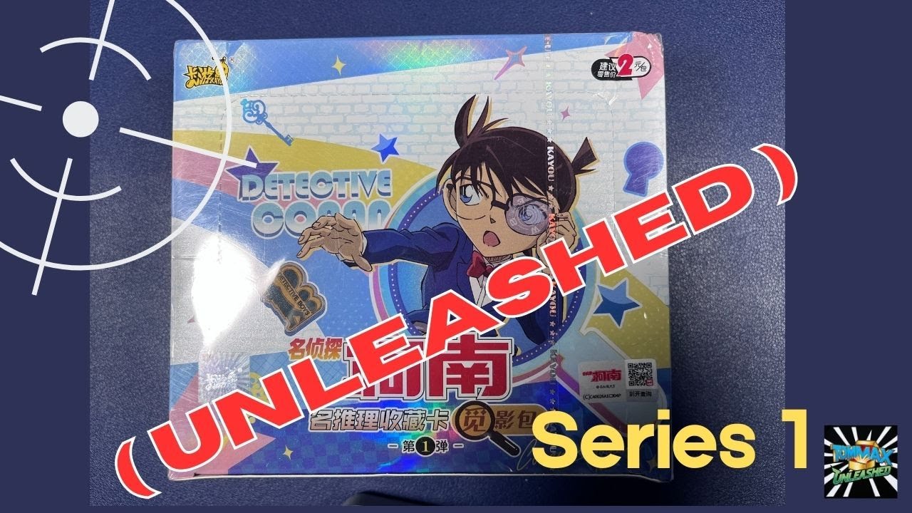 KAYOU 2 Yuen Detective Conan seeks shadow Series 1名偵探柯南 觅影包 unboxing trading cards #caseclosed