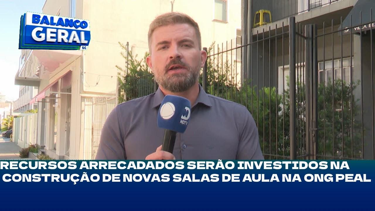 Recursos arrecadados serão investidos na construção de novas salas de aula na ONG Peal