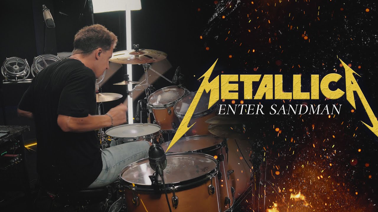 Metallica - Enter Sandman (Drum Cover) - Ricardo Viana