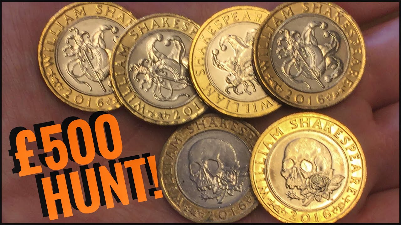 Are Shakespeare &pound;2 Coins Worth Keeping? Rare &pound;2 Coin Hunt! #61