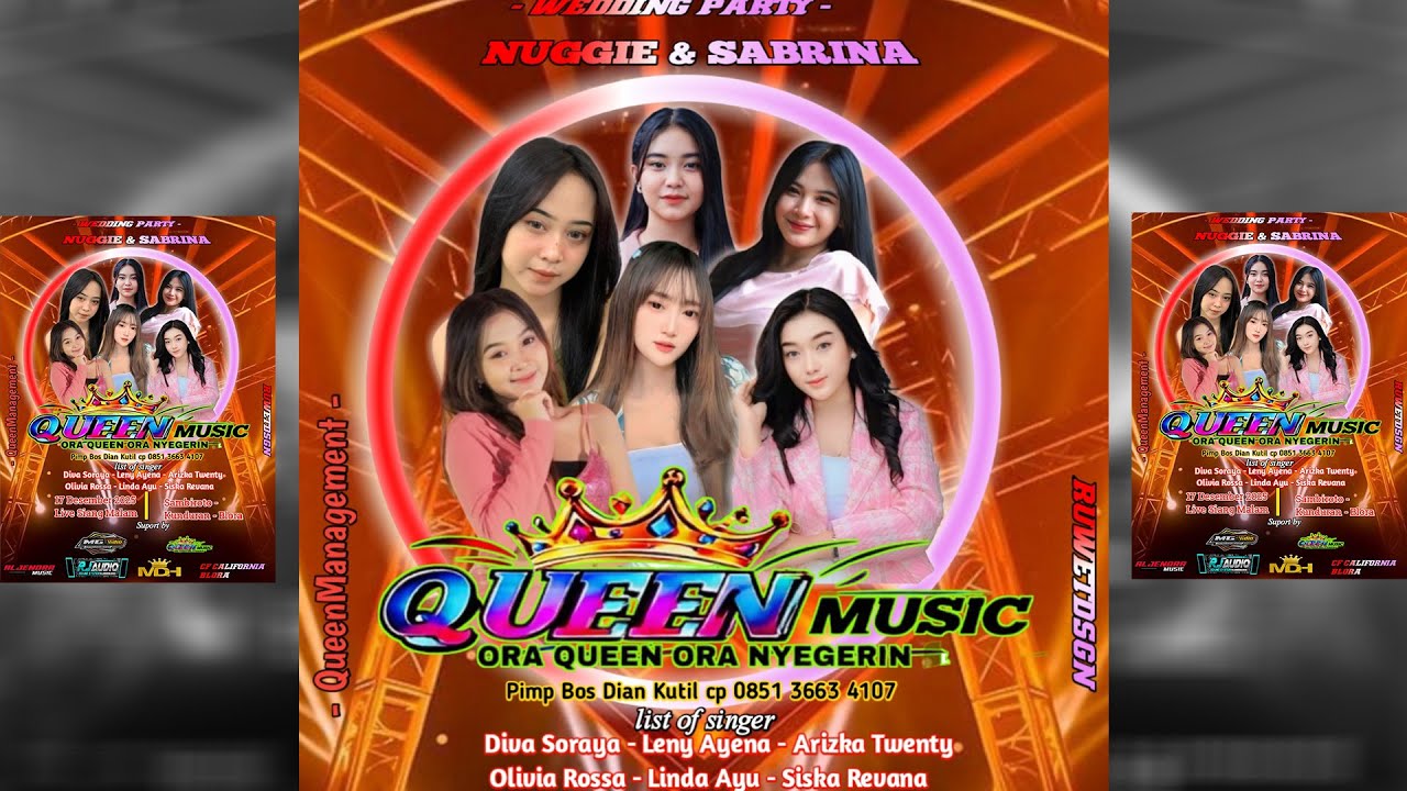 📡Live QUEEN Music◇Wedding NUGIE APRIYANTO & SABRINA MAULIDA◇Dk.sambiroto-Kunduran◇RJ AUDIO