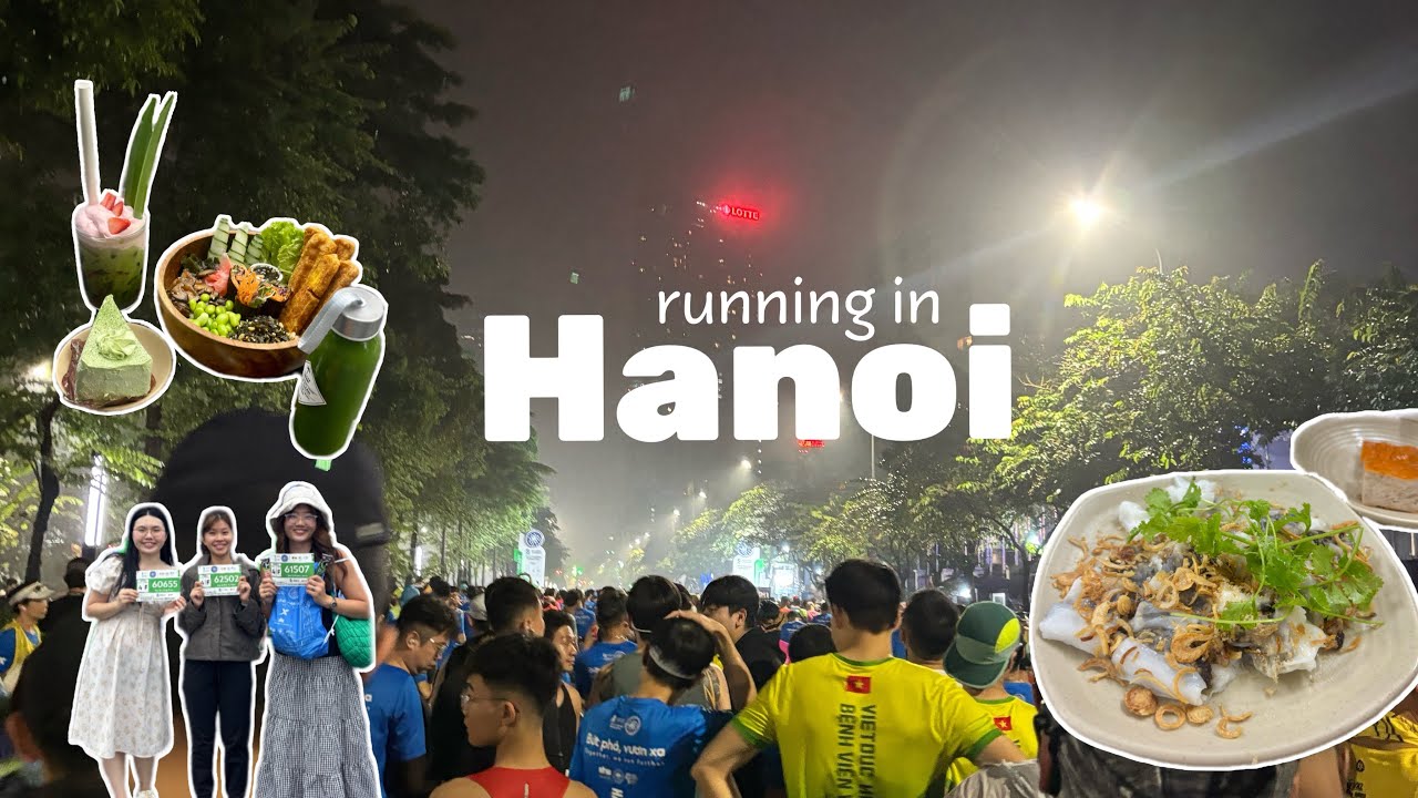 Girls Trip + 21KM 🏃‍♀️💅🏽 | Hanoi 5D4N Vlog (Standard Chartered Run)
