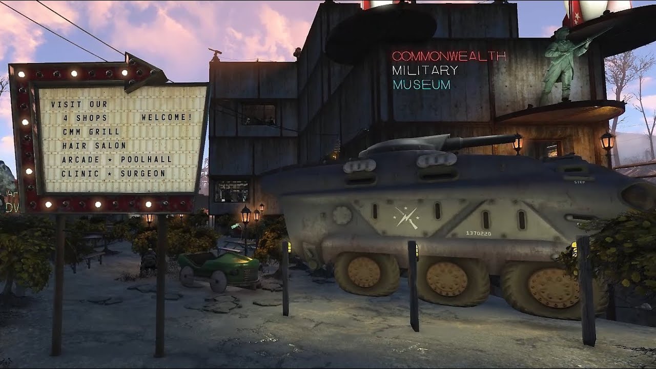 Fallout 4, Commonwealth Military Museum Tour